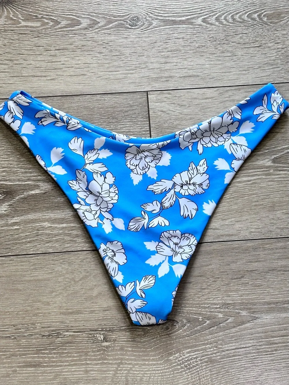 Lot Of 2 Colorful Floral Print Bikini Bottoms Beachy Vibes